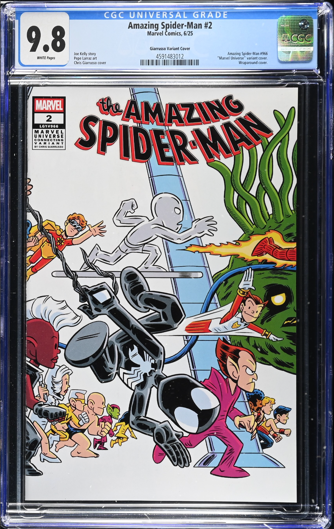 Amazing Spider-Man #2 Giarrusso Wraparound Variant CGC 9.8
