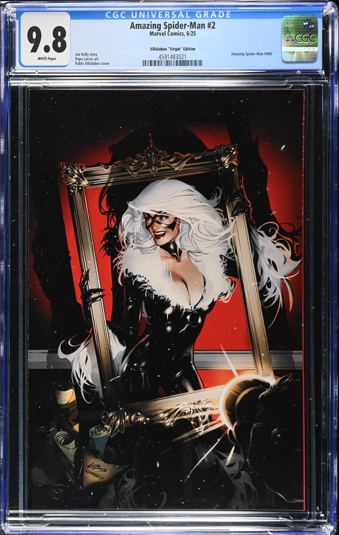 Amazing Spider-Man #2 Villalobos 1:100 Virgin Retailer Incentive Variant CGC 9.8