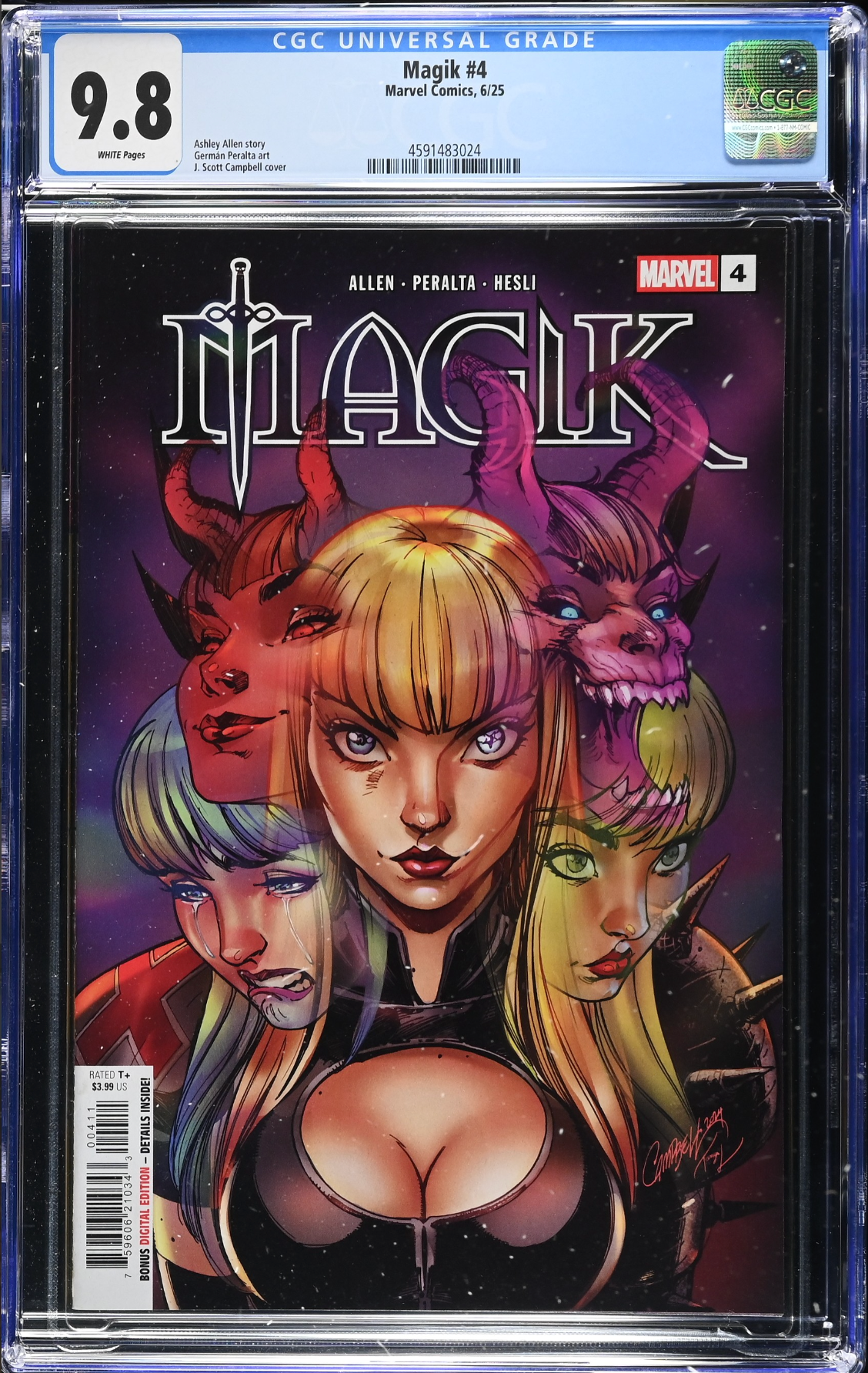 Magik #4 CGC 9.8