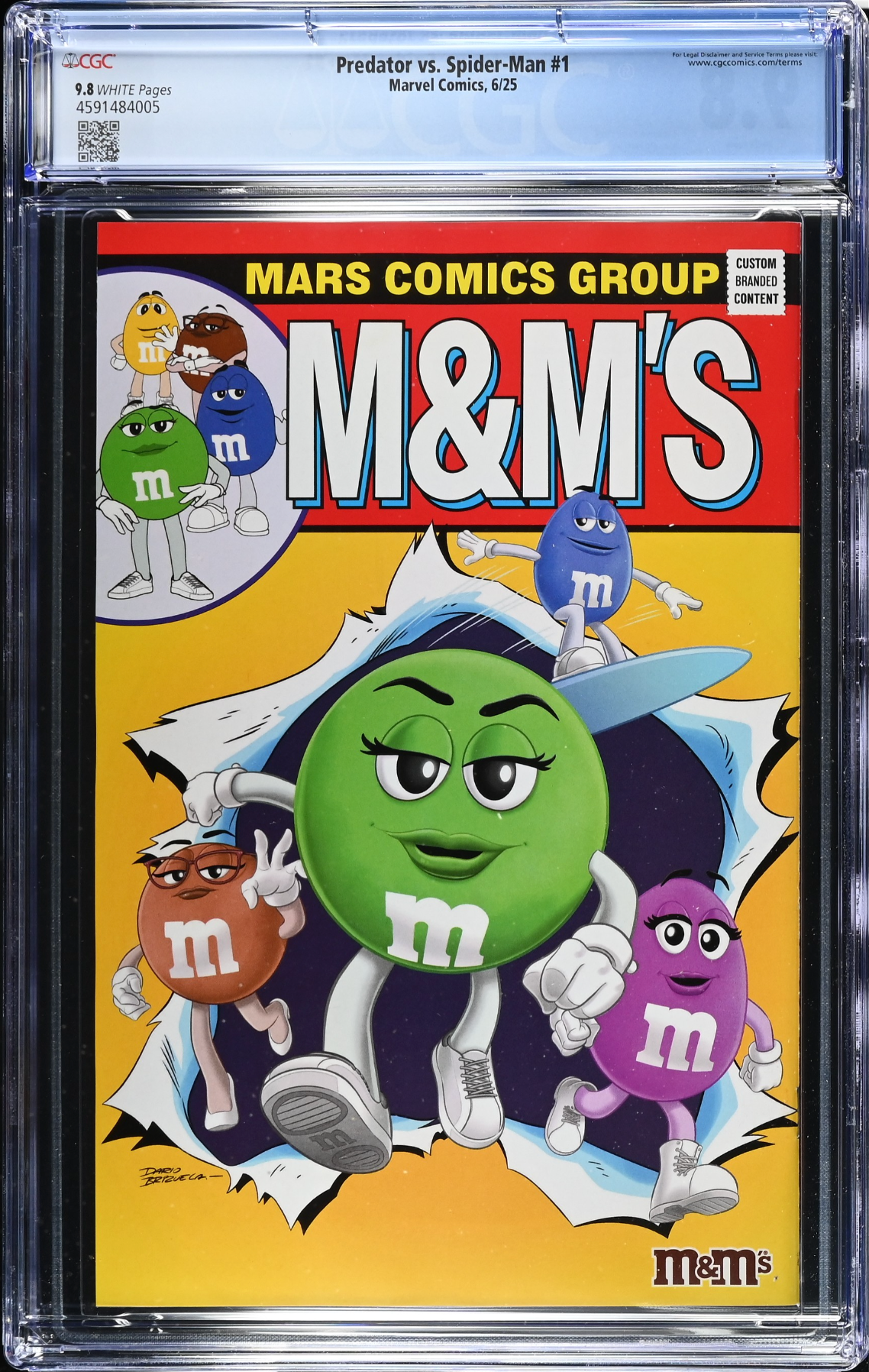 Predator vs. Spider-Man #1 CGC 9.8