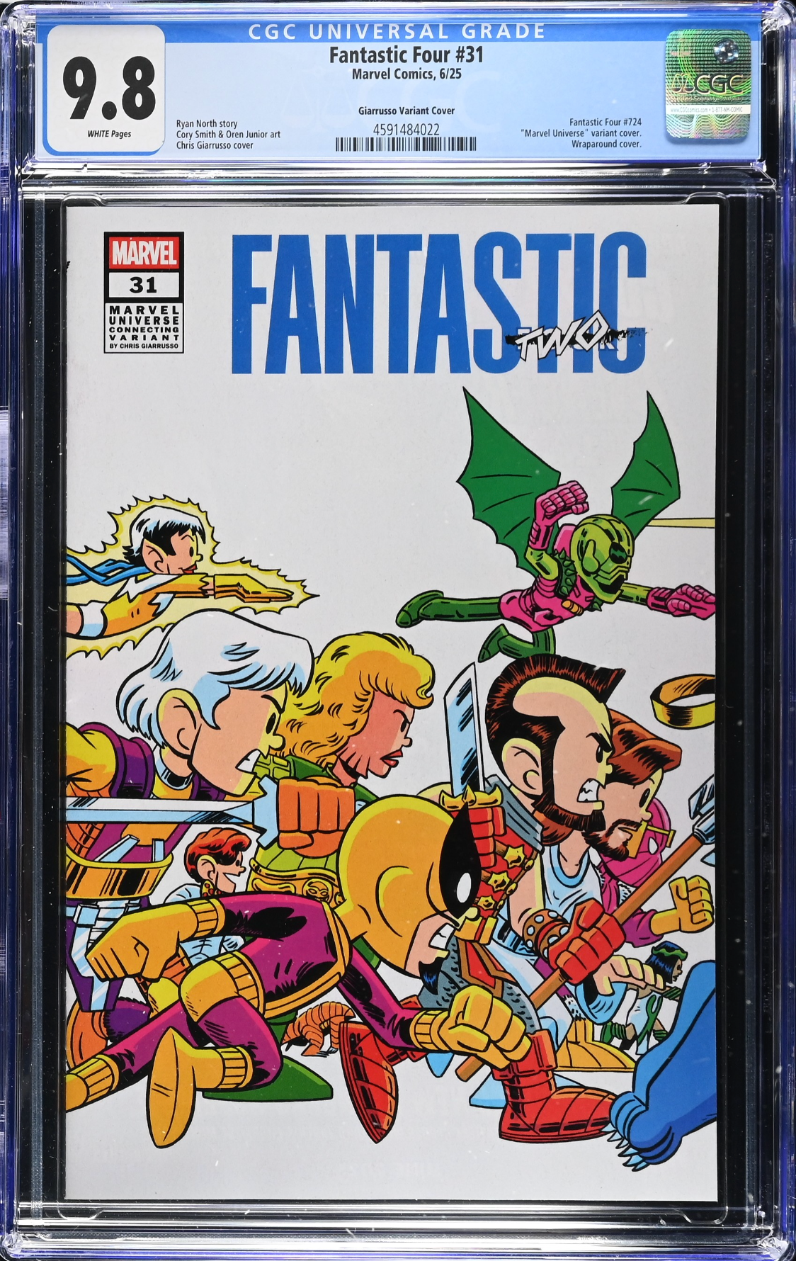 Fantastic Four #31 Giarrusso Variant CGC 9.8