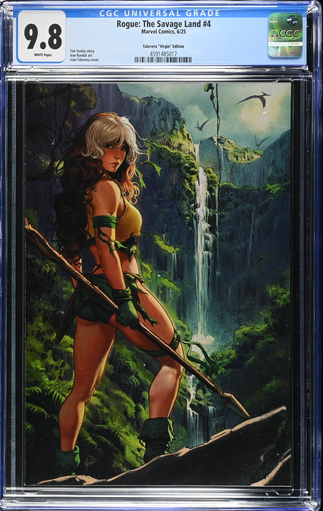 Rogue: The Savage Land #4 Talavera 1:50 Retailer Incentive Variant CGC 9.8