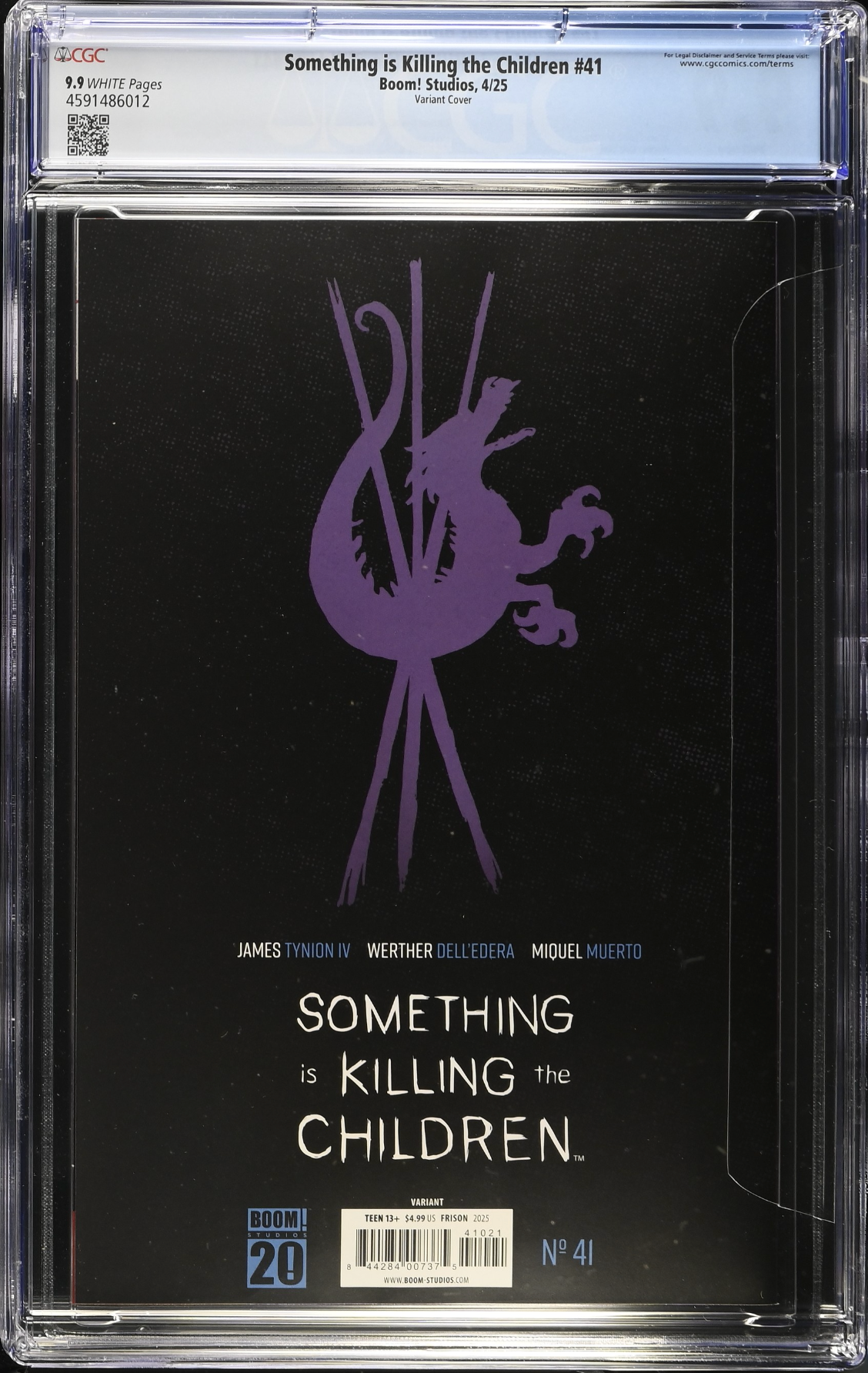 Something is Killing the Children #41 Frison Variant CGC 9.9