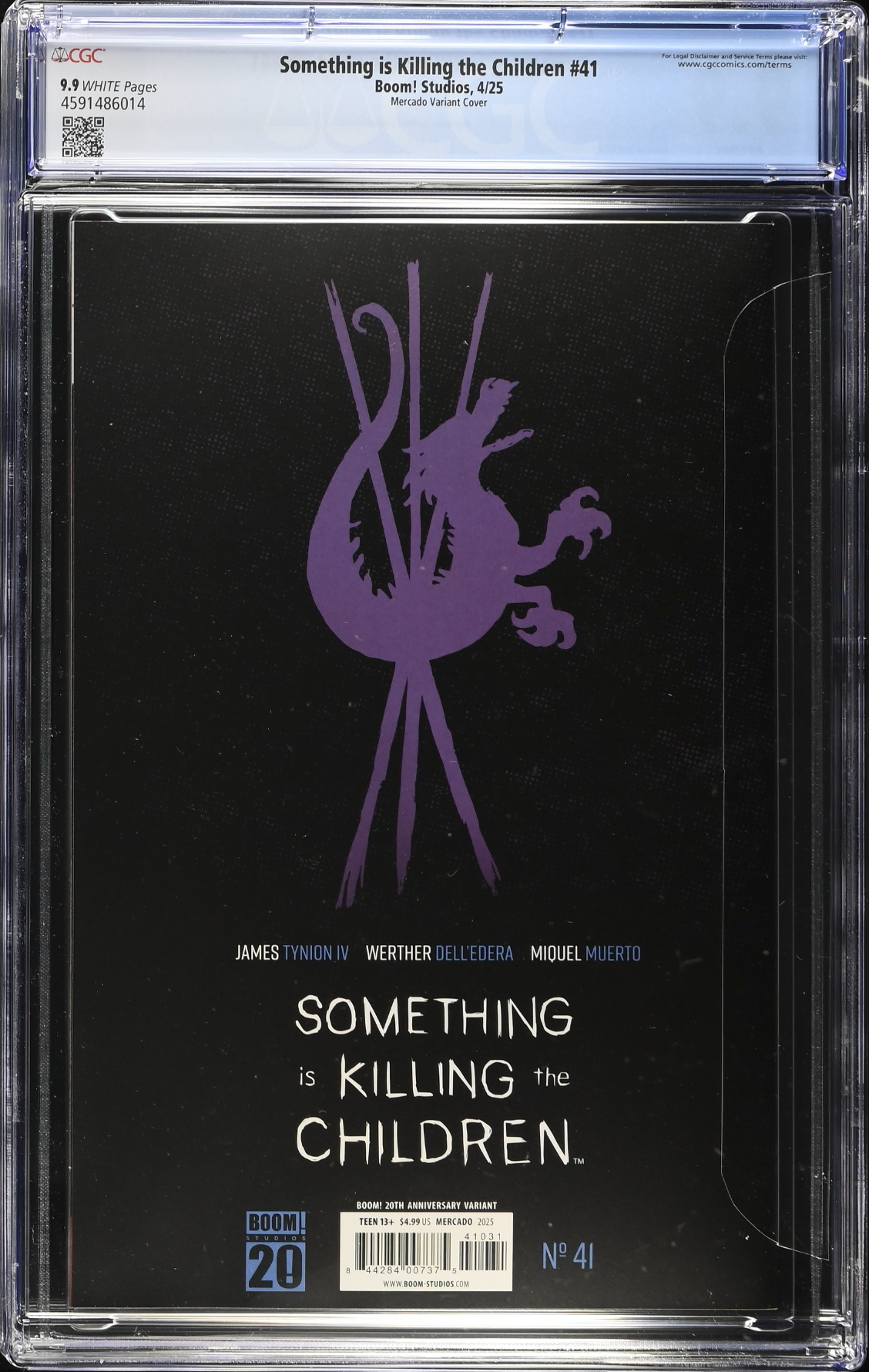 Something is Killing the Children #41 Mercado Variant CGC 9.9
