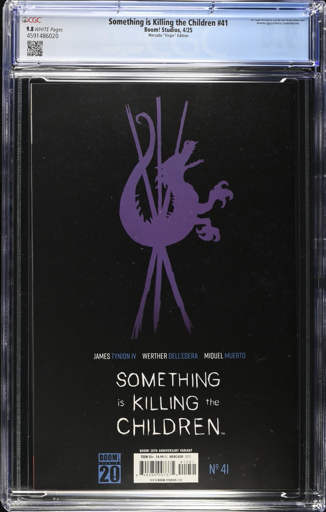 Something is Killing the Children #41 Mercado 1:25 Virgin Retailer Incentive Variant CGC 9.8