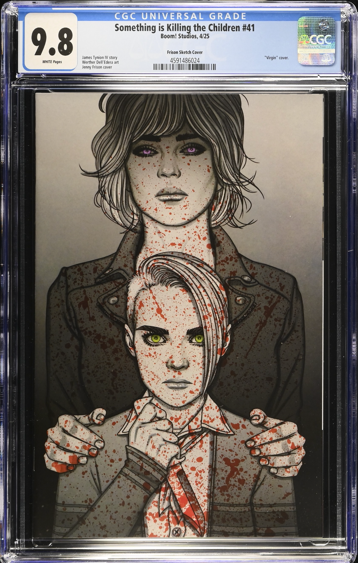 Something is Killing the Children #41 Frison 1:50 Virgin Retailer Incentive Variant CGC 9.8