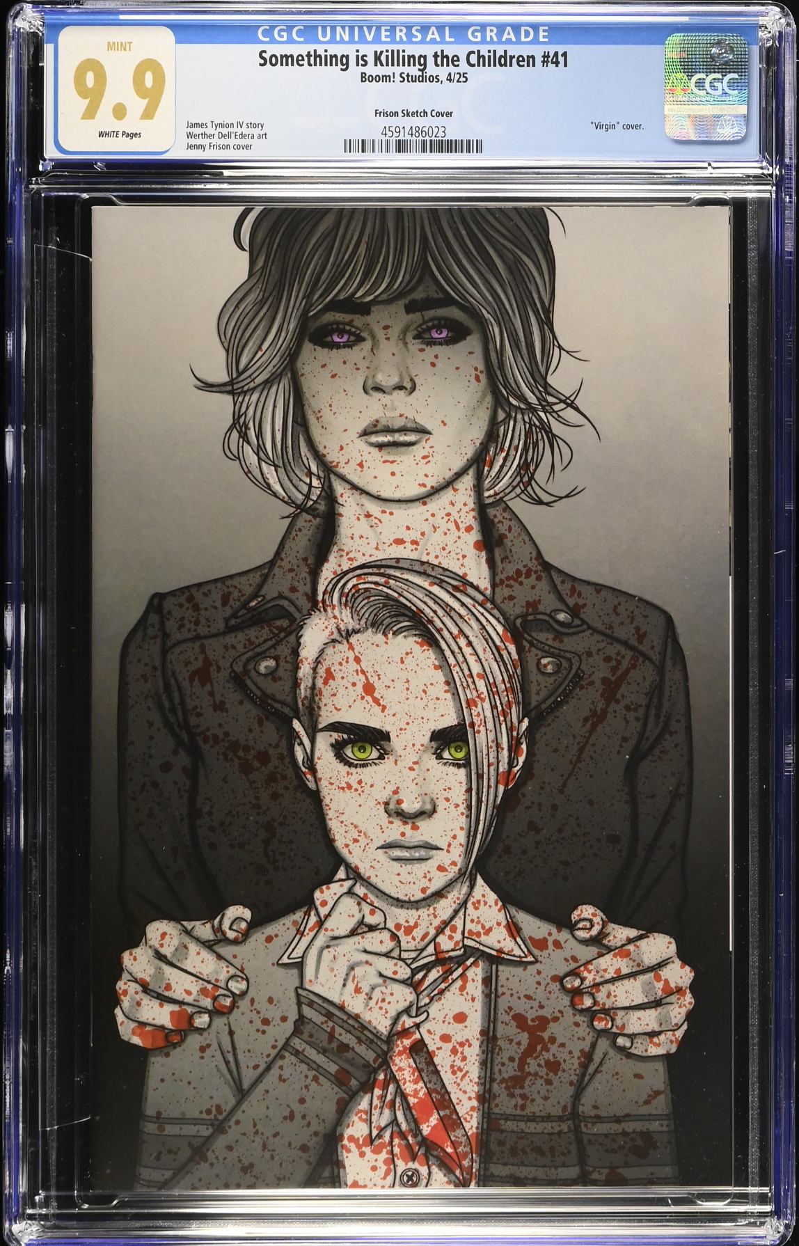 Something is Killing the Children #41 Frison 1:50 Virgin Retailer Incentive Variant CGC 9.9