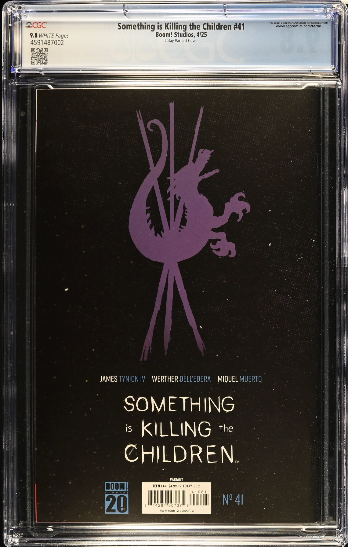 Something is Killing the Children #41 Lotay 1:75 Retailer Incentive Variant CGC 9.8