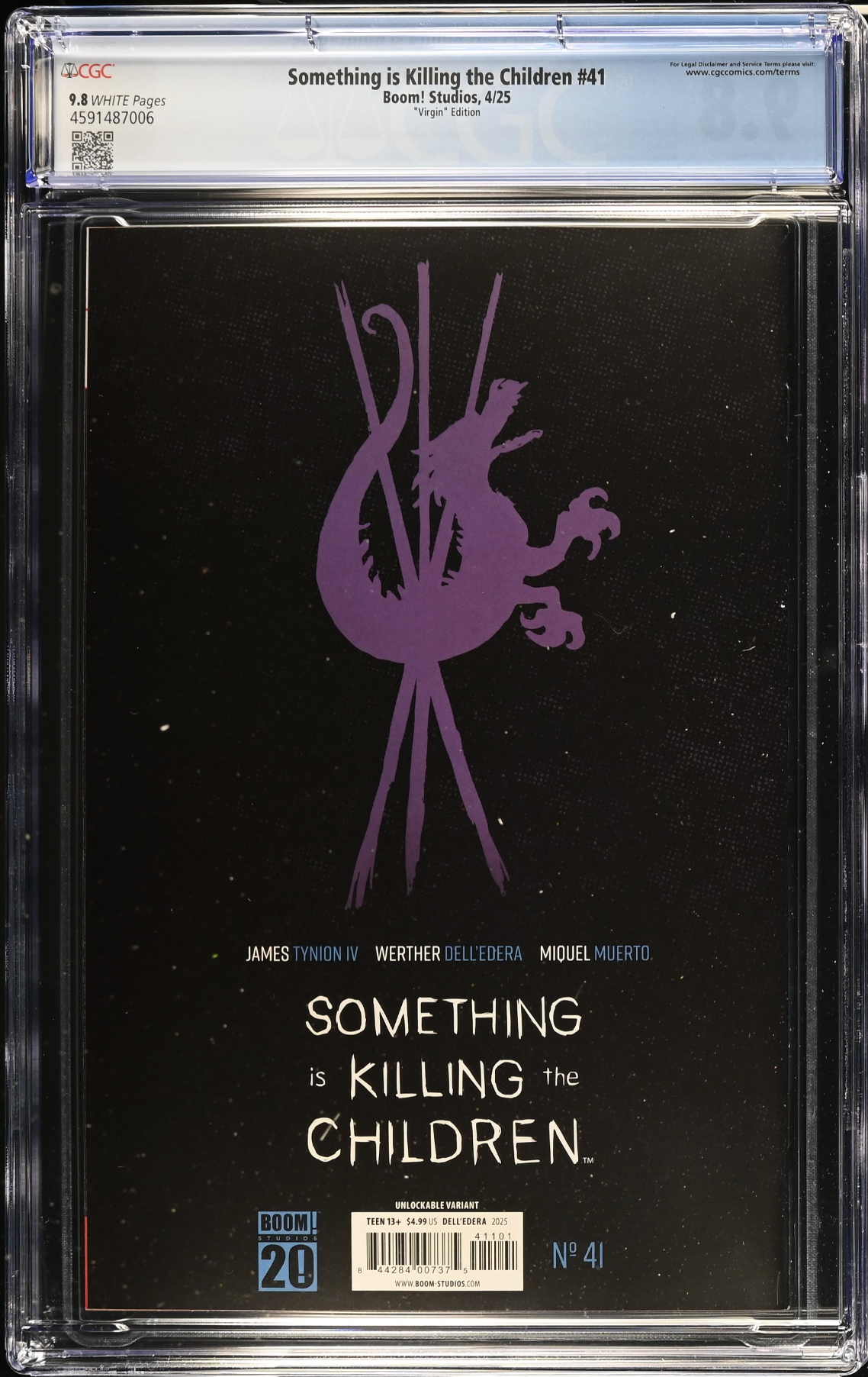 Something is Killing the Children #41 Dell'Edera Virgin Variant CGC 9.8
