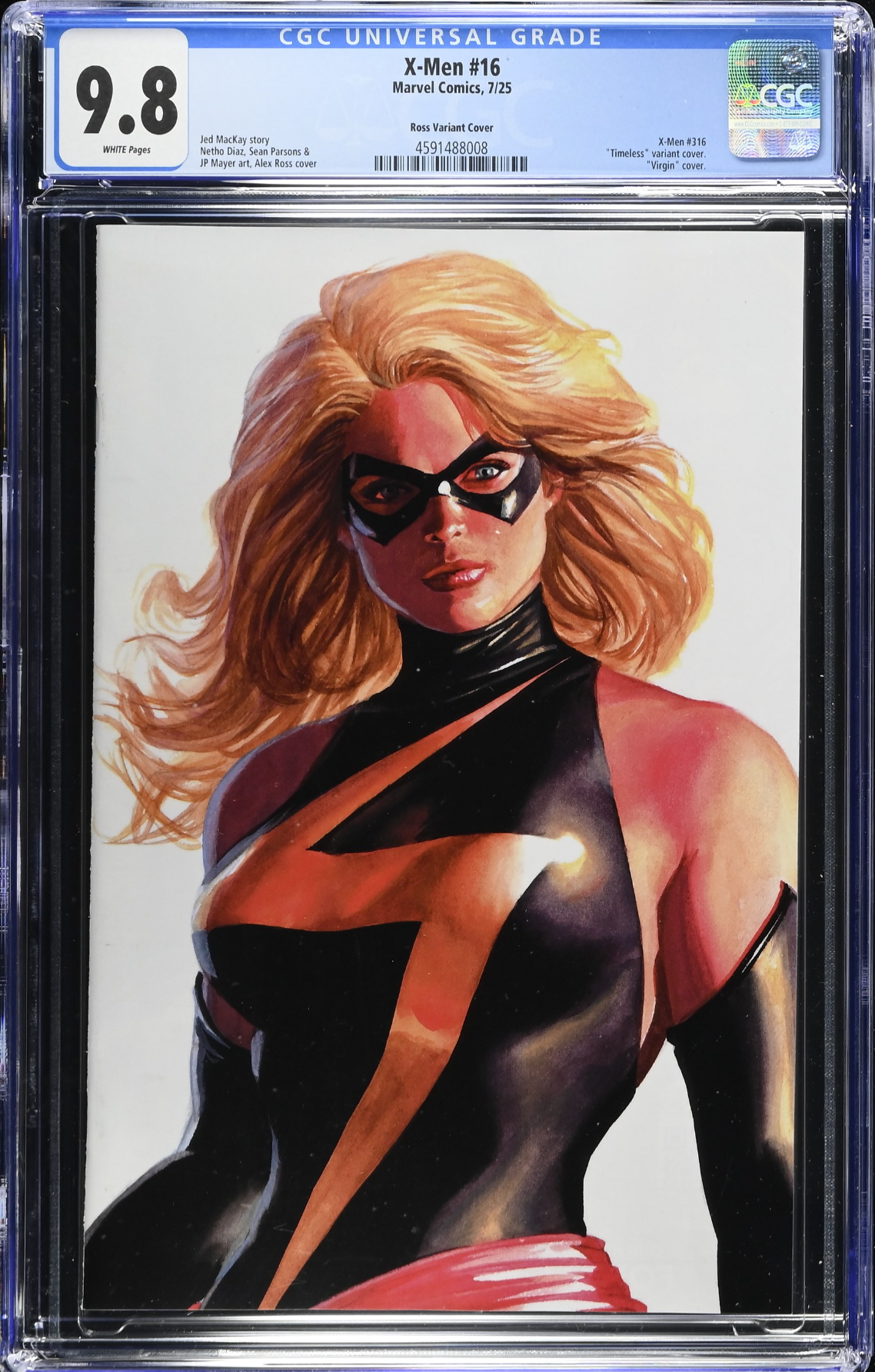 X-Men #16 Alex Ross Variant CGC 9.8