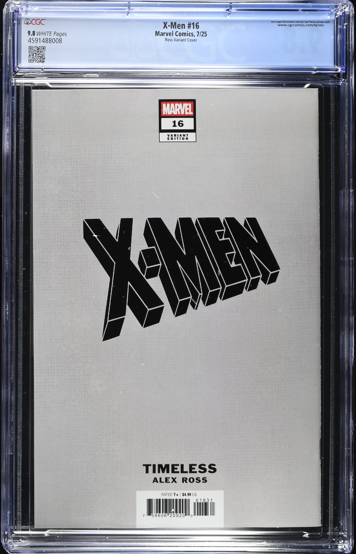 X-Men #16 Alex Ross Variant CGC 9.8