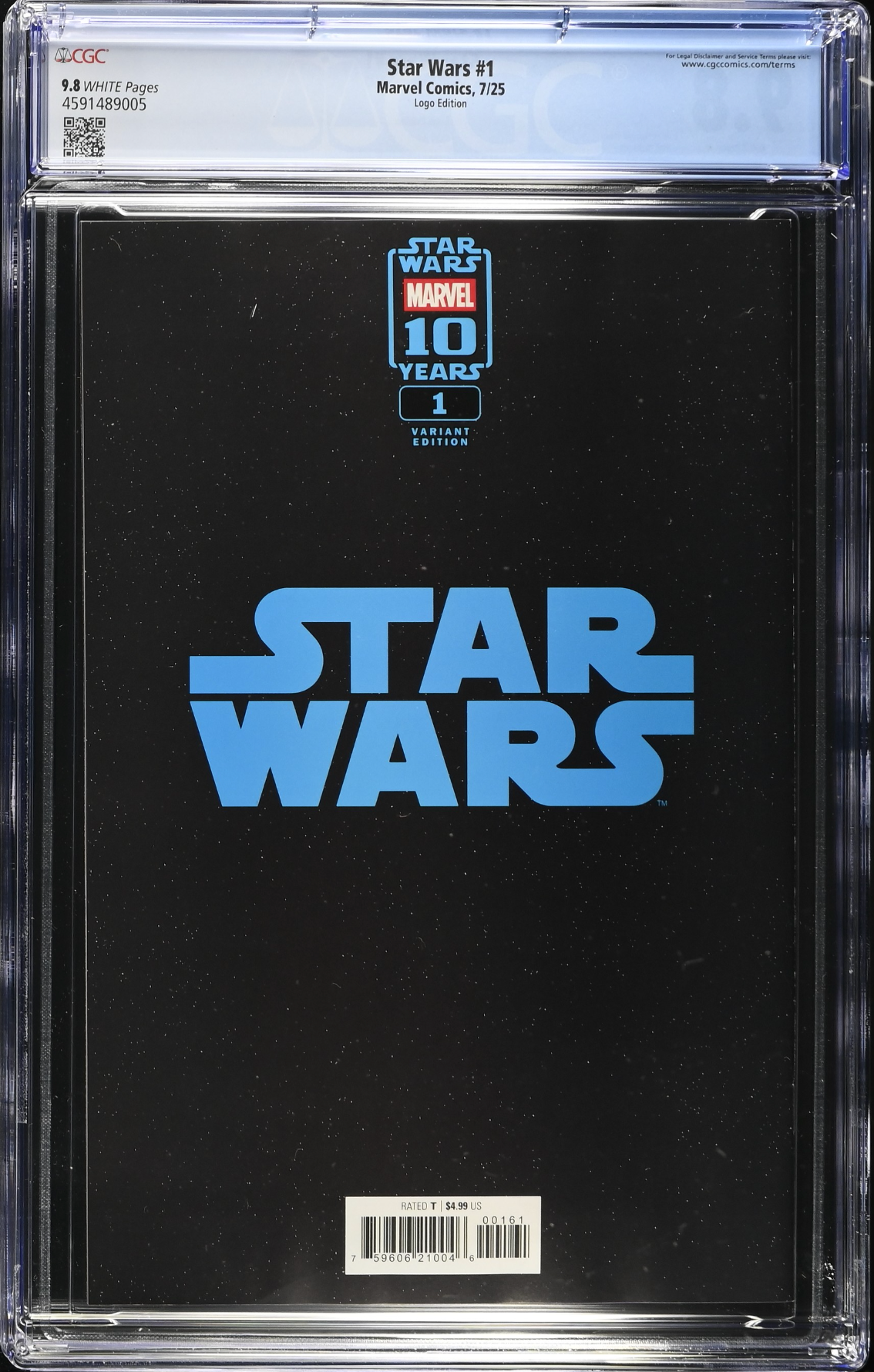 Star Wars #1 Logo Variant CGC 9.8