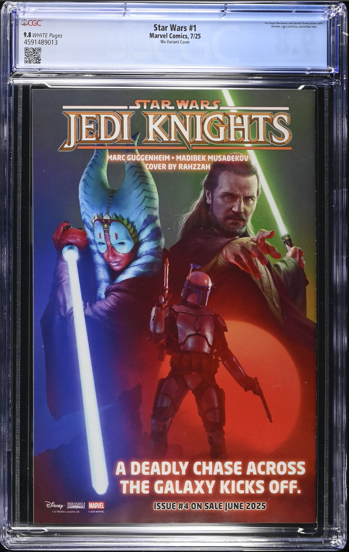 Star Wars #1 Wu Variant CGC 9.8