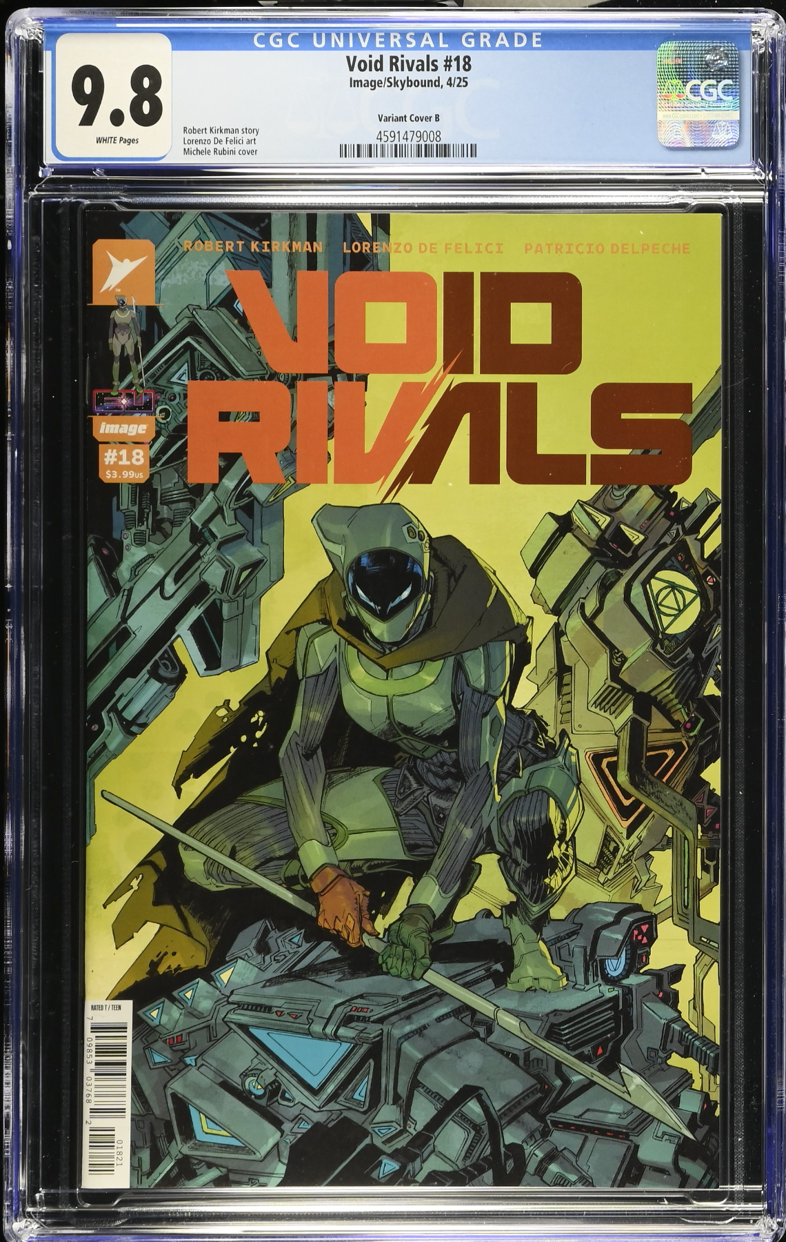 Void Rivals #18 Rubin Variant CGC 9.8