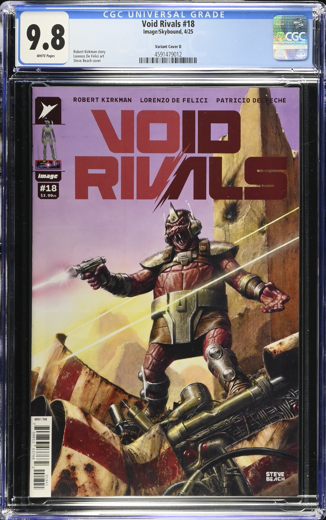 Void Rivals #18 Beach 1:25 Retailer Incentive Variant CGC 9.8