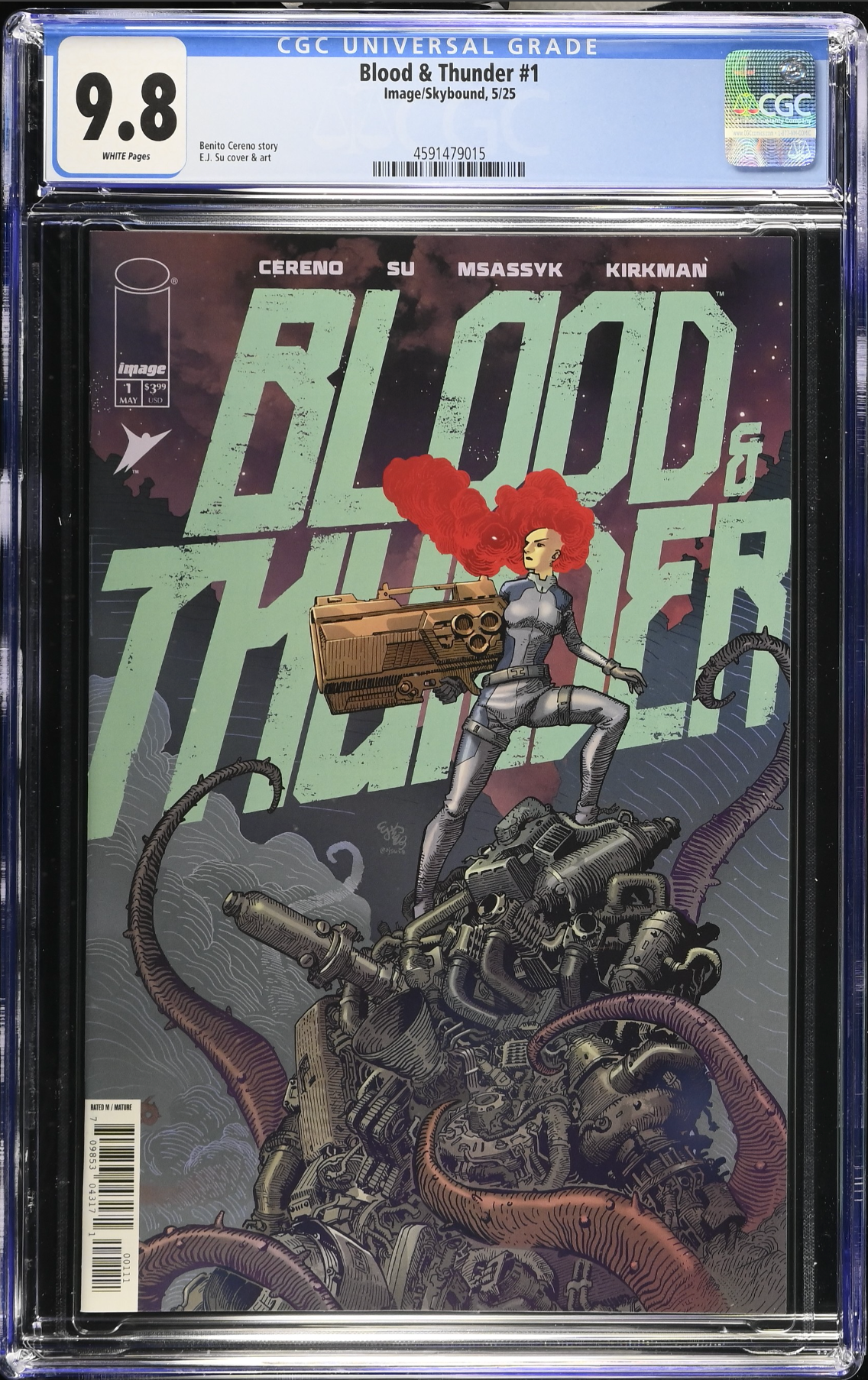 Blood & Thunder #1 CGC 9.8