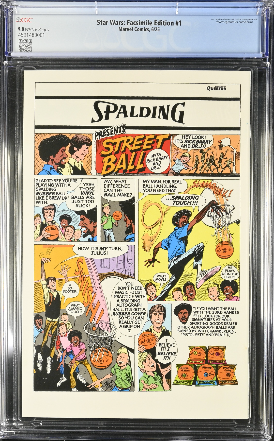 Star Wars 1977 #1 Facsimile Edition CGC 9.8