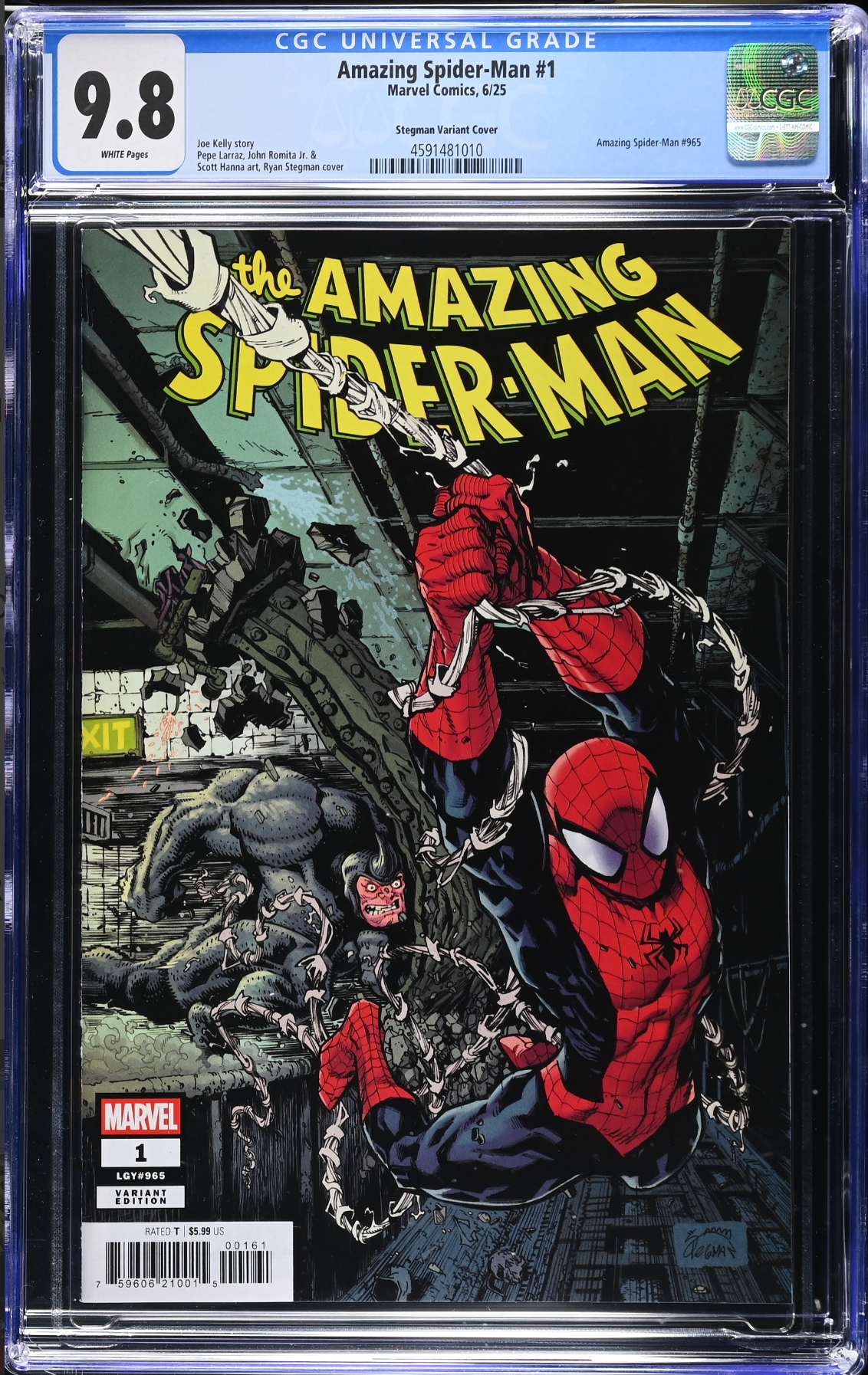 Amazing Spider-Man #1 Stegman Variant CGC 9.8