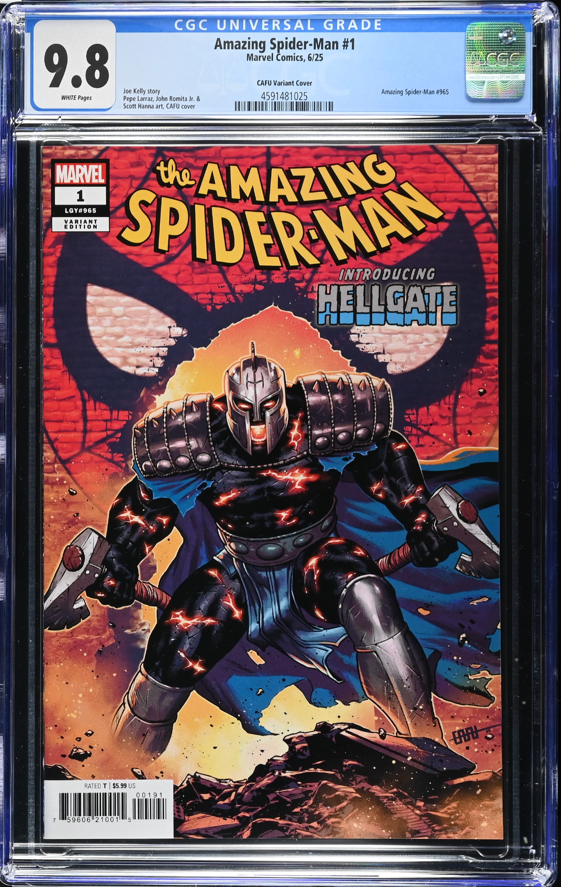 Amazing Spider-Man #1 CAFU Variant CGC 9.8