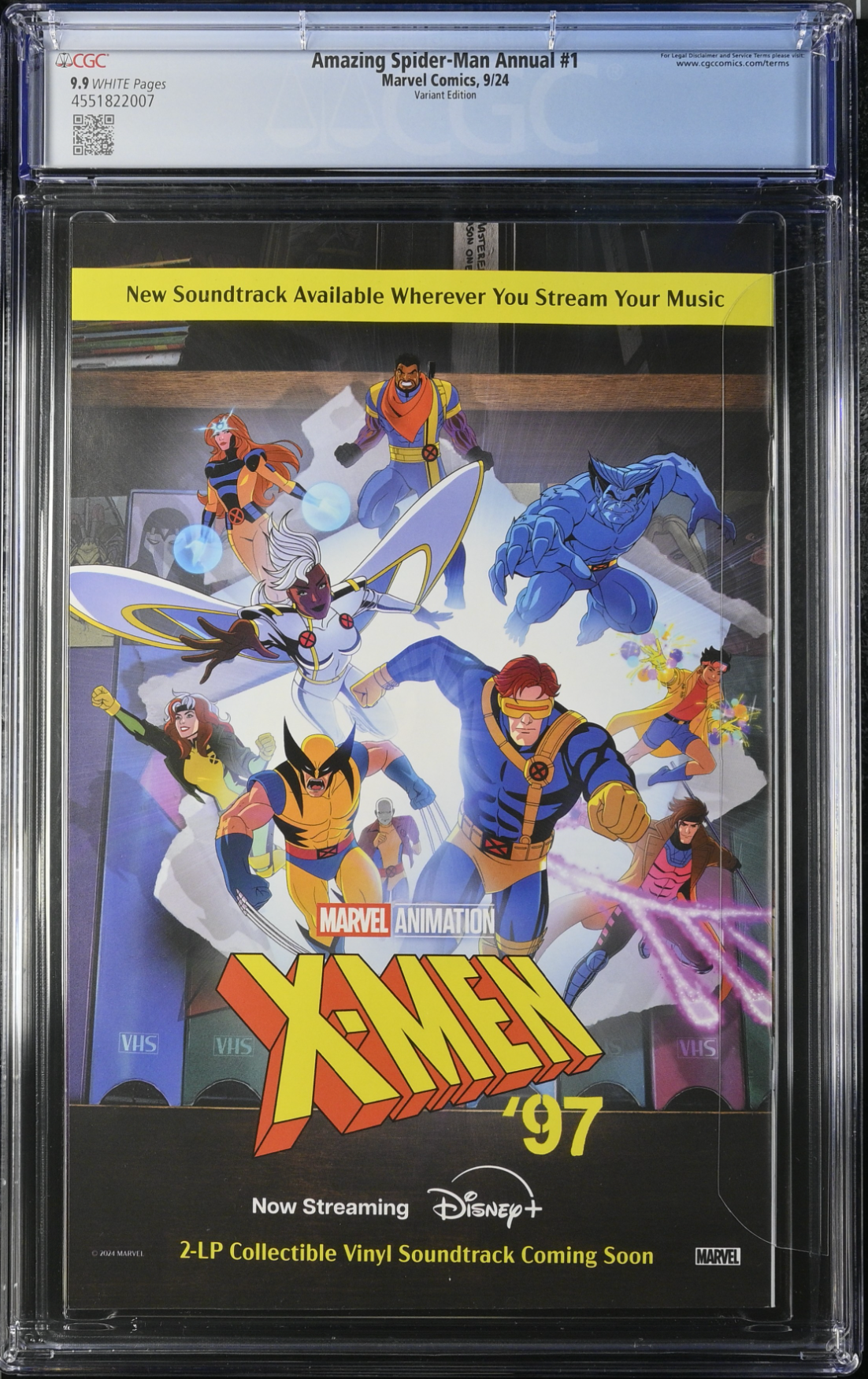 Amazing Spider-Man Annual #1 McKone Variant CGC 9.9
