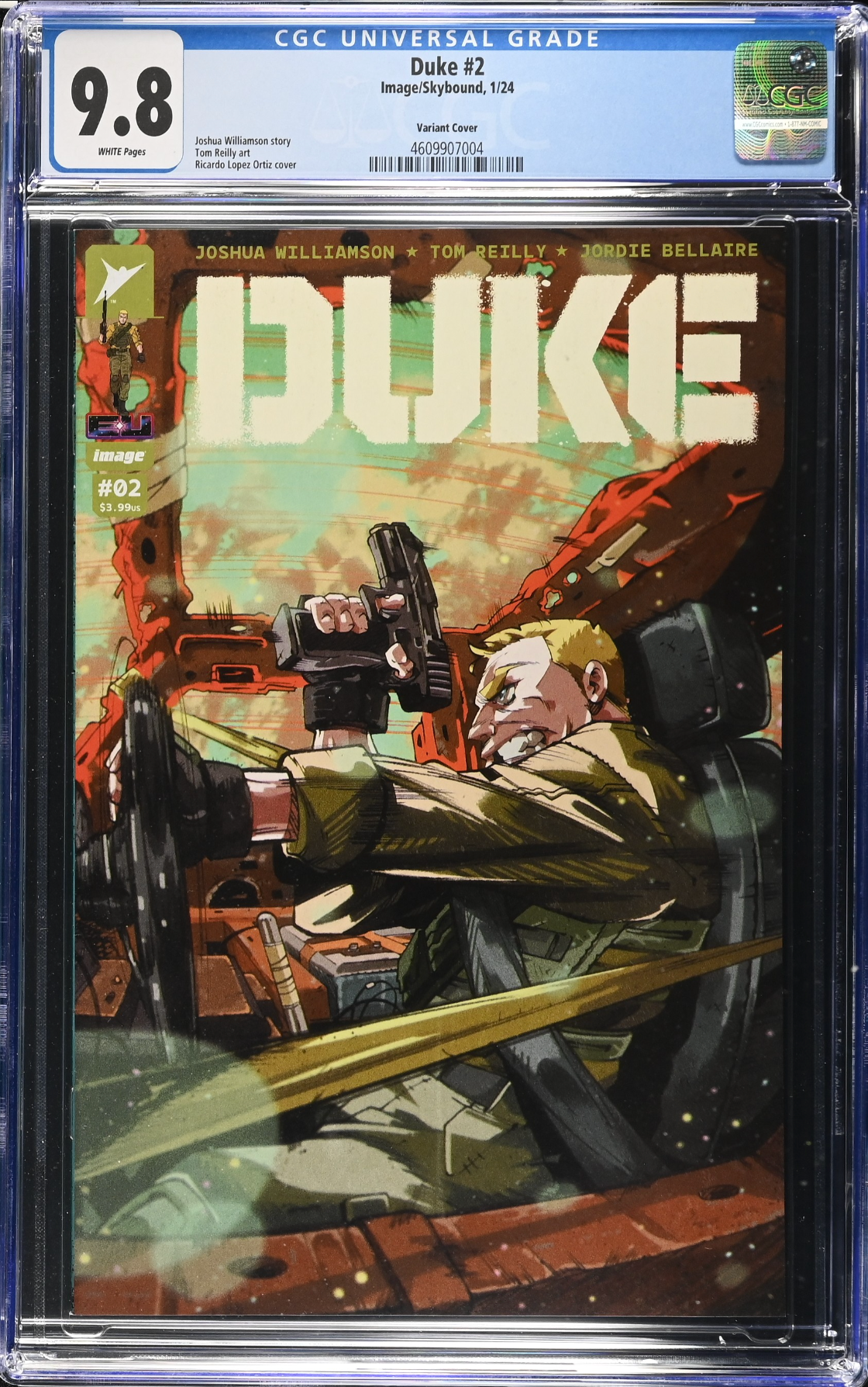 Duke #2 Ortiz Variant CGC 9.8
