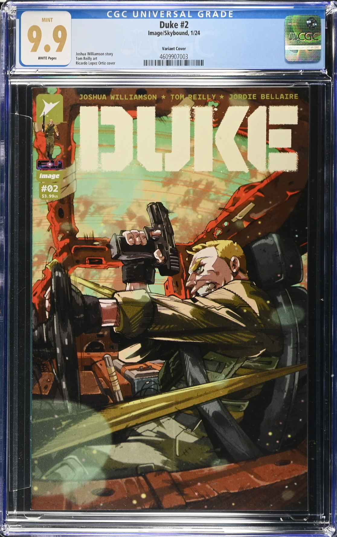Duke #2 Ortiz Variant CGC 9.9