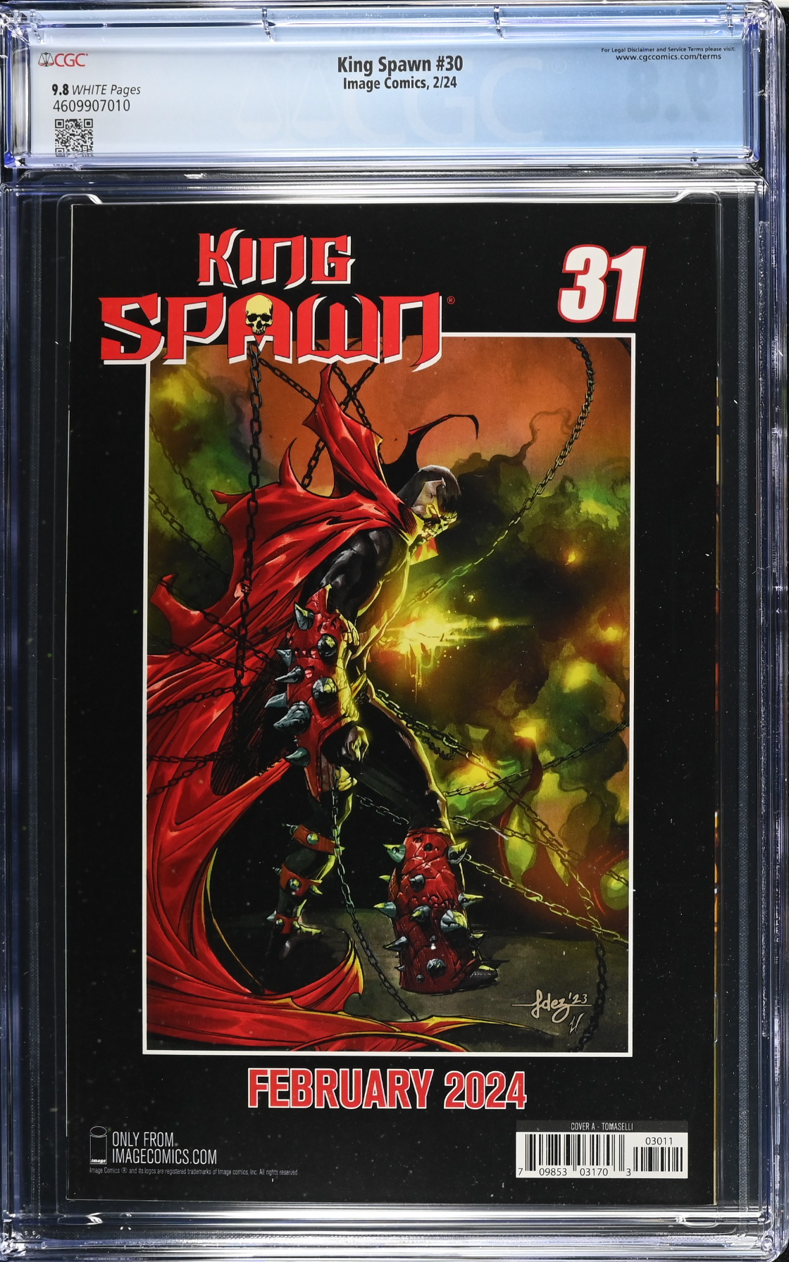 King Spawn #30 CGC 9.8