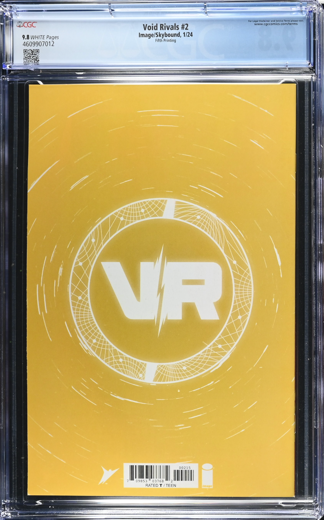 Void Rivals #2 Fifth Printing CGC 9.8