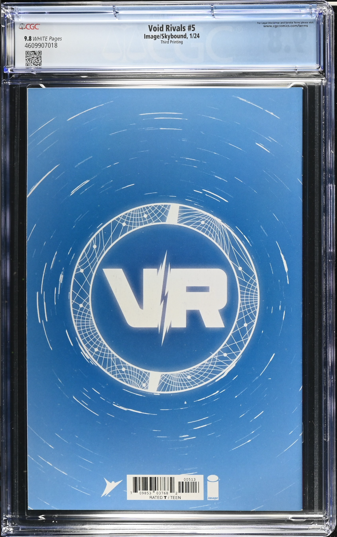 Void Rivals #5 Third Printing CGC 9.8