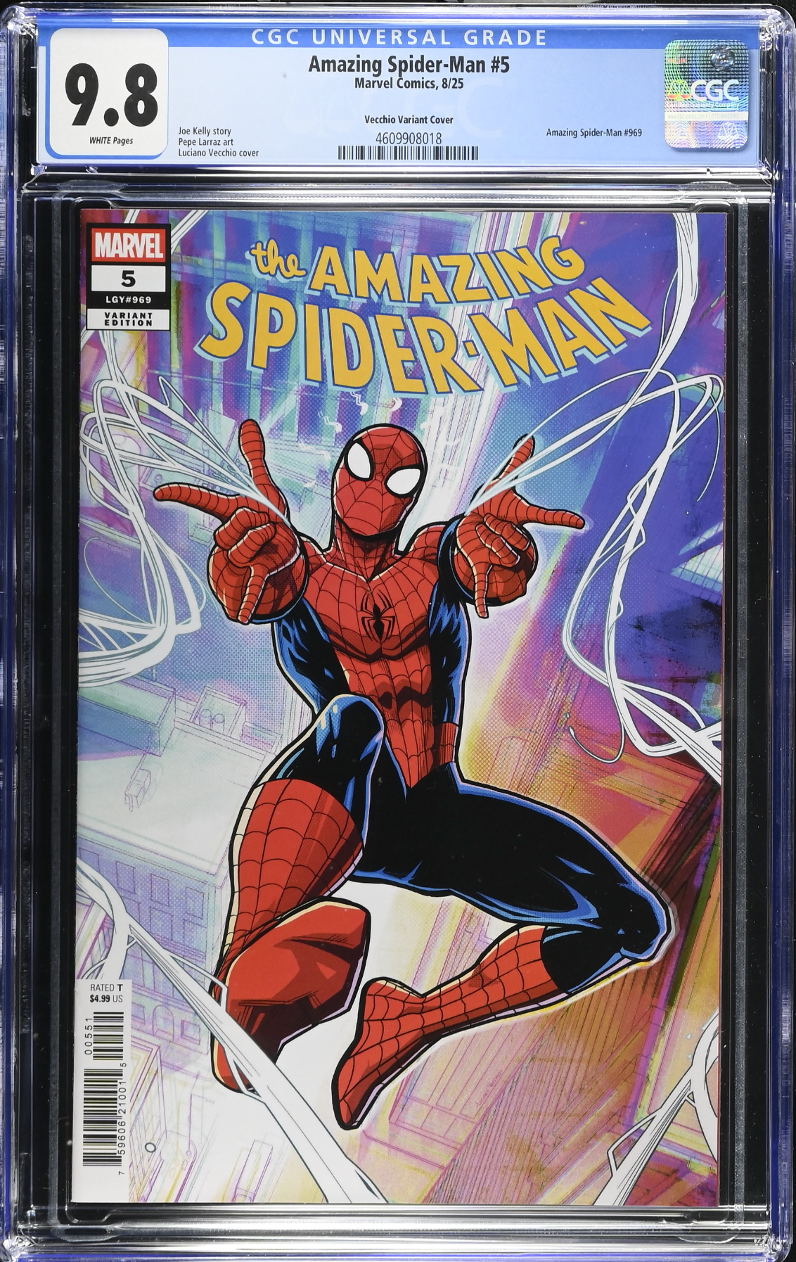 Amazing Spider-Man #5 Vecchio Variant CGC 9.8