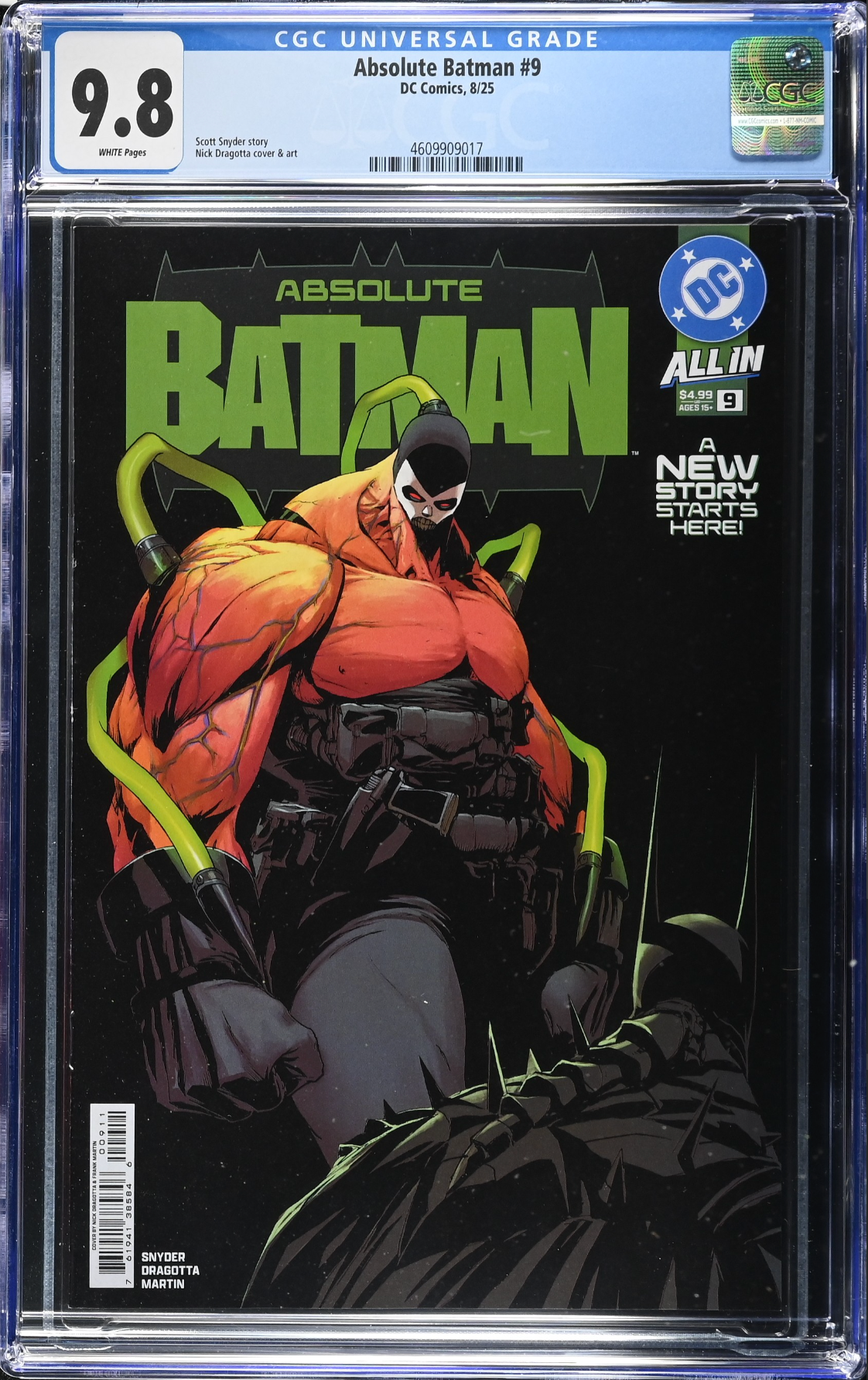Absolute Batman #9 CGC 9.8