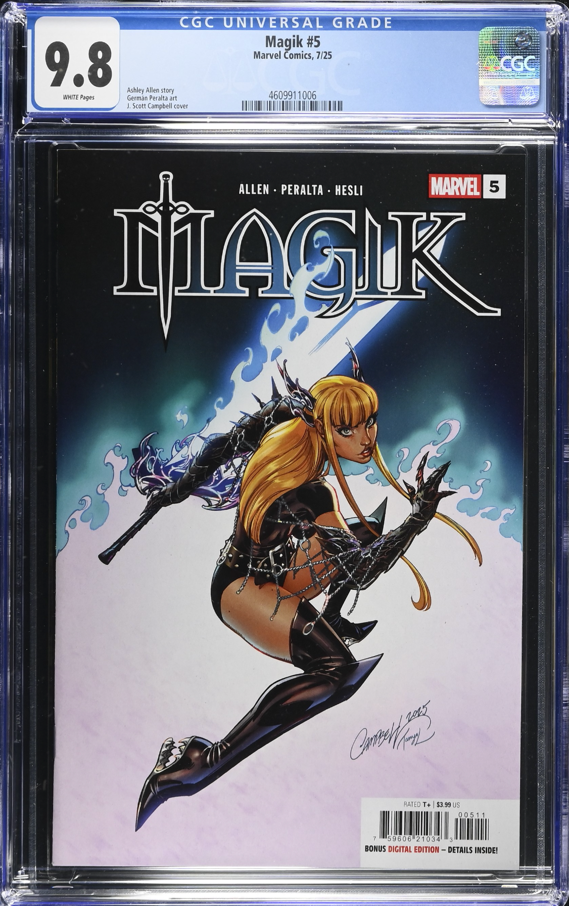 Magik #5 CGC 9.8