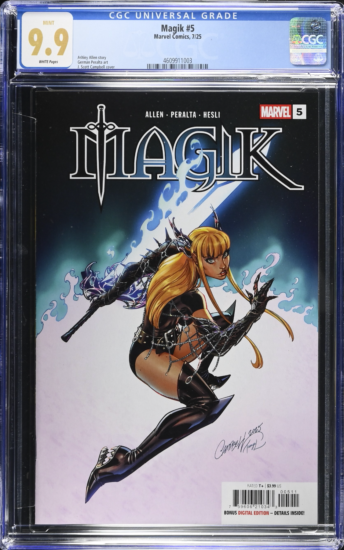 Magik #5 CGC 9.9