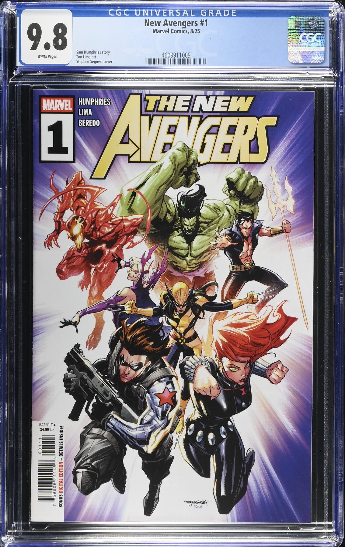 New Avengers #1 CGC 9.8