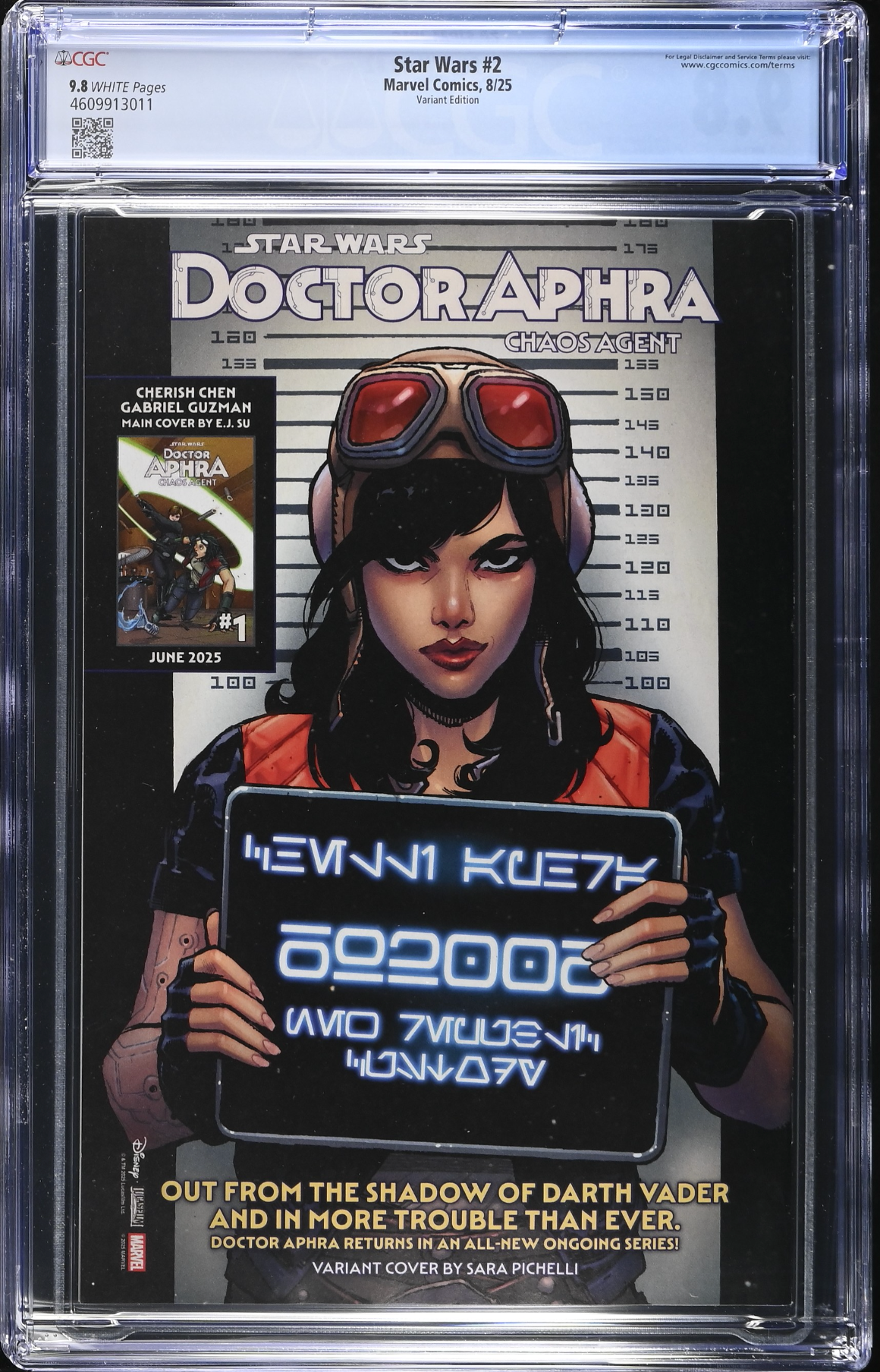 Star Wars #2 Sprouse Variant CGC 9.8