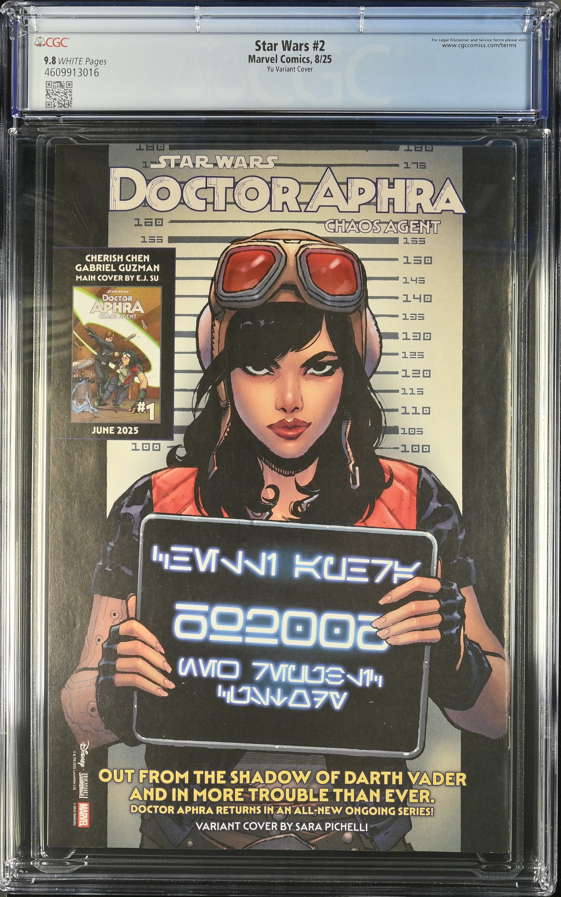 Star Wars #2 Yu Variant CGC 9.8