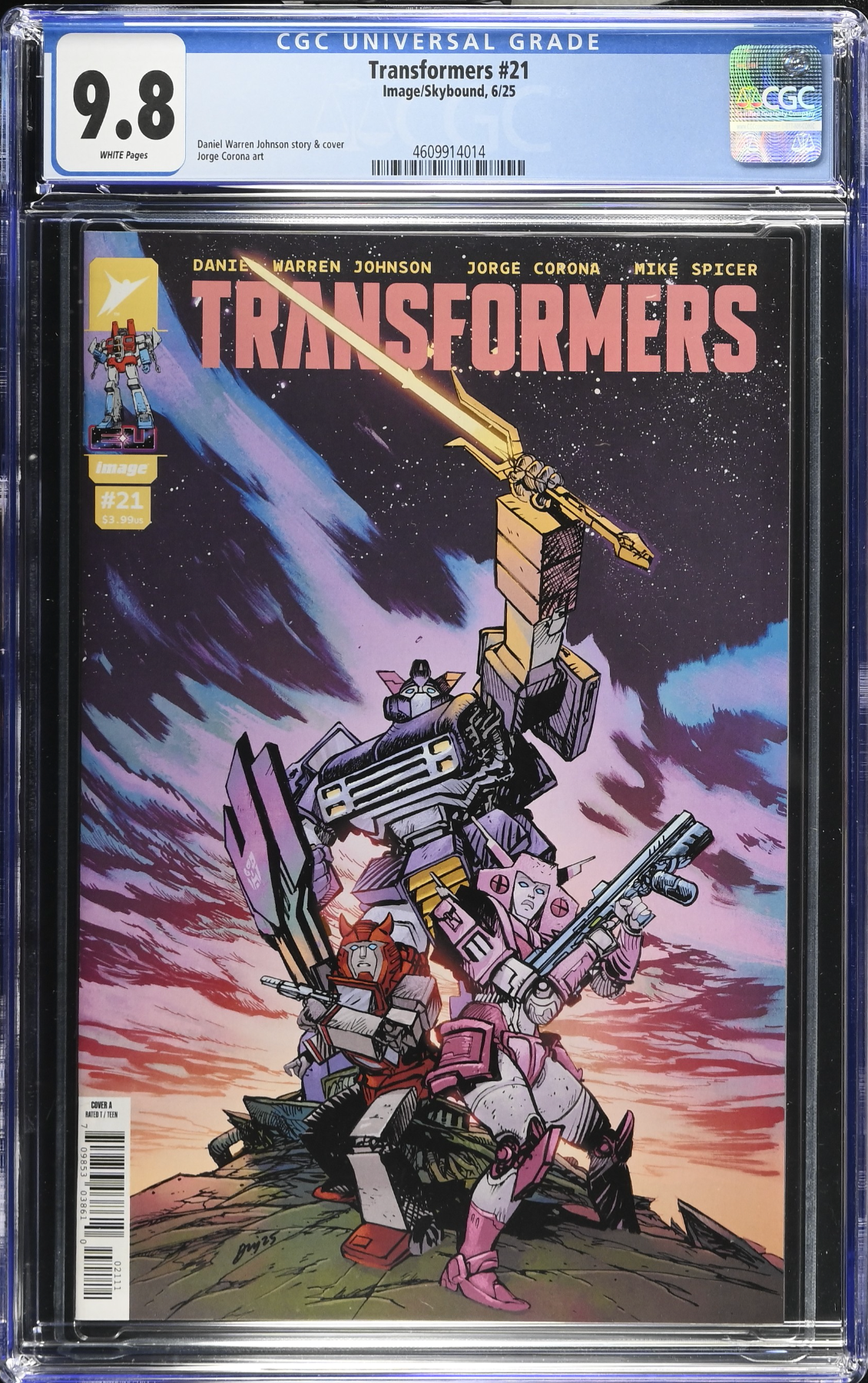 Transformers #21 CGC 9.8