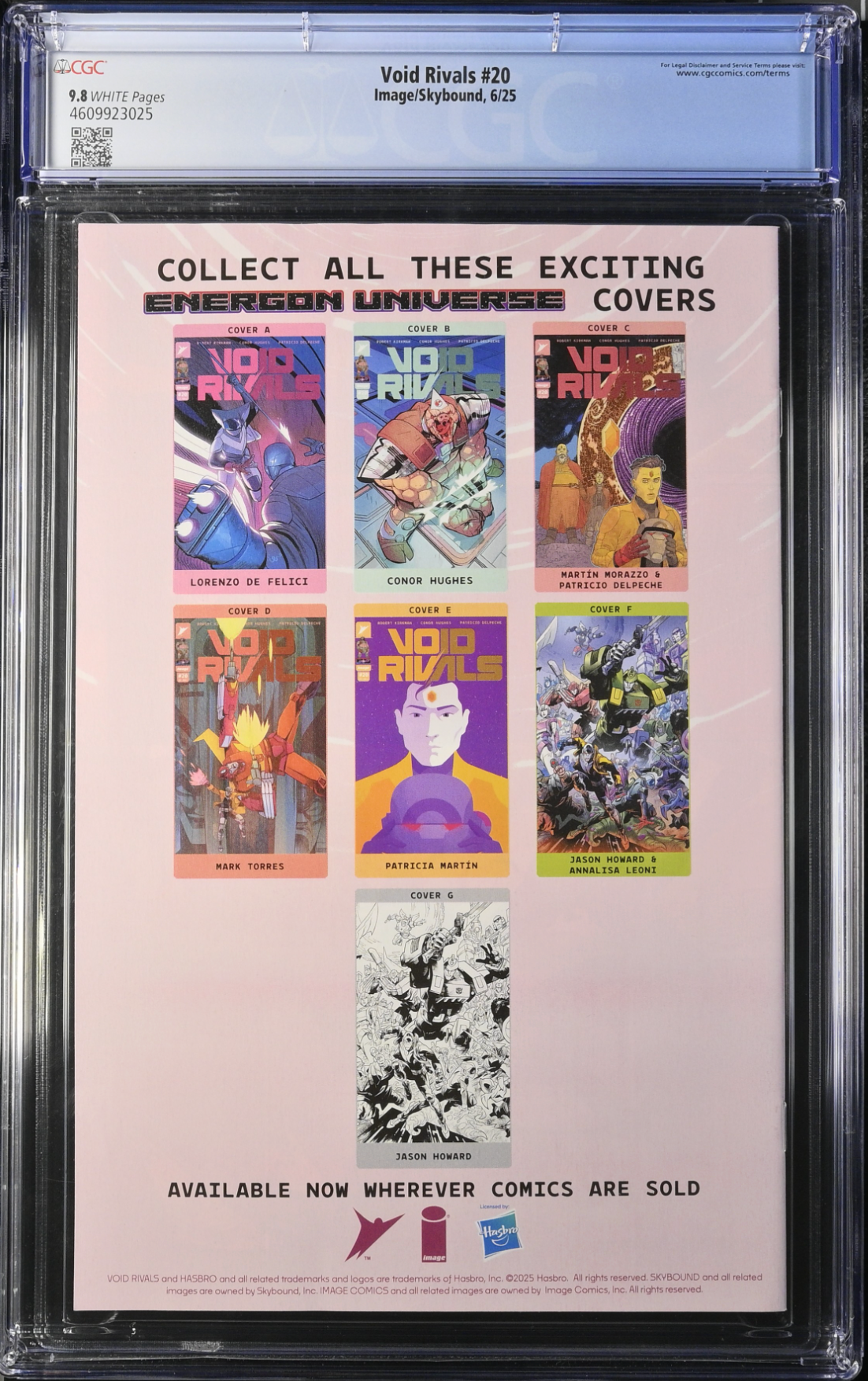 Void Rivals #20 CGC 9.8