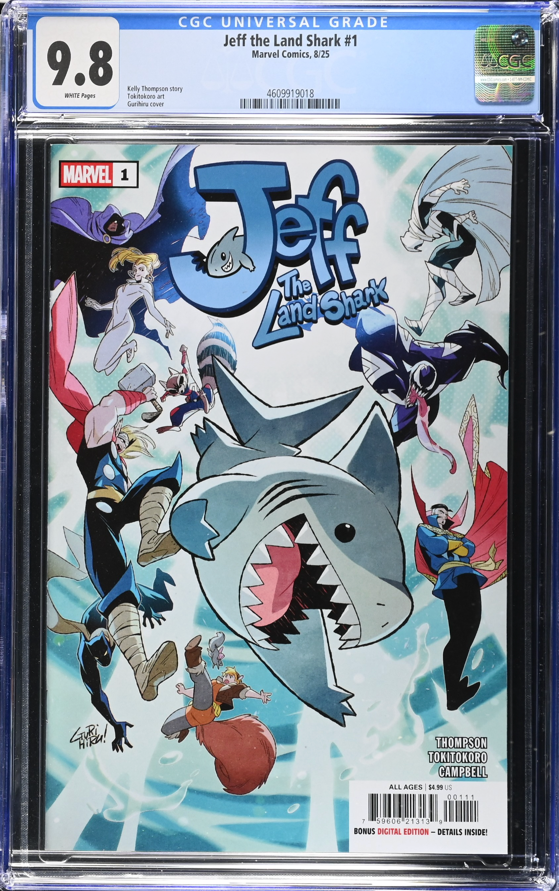 Jeff the Land Shark #1 CGC 9.8