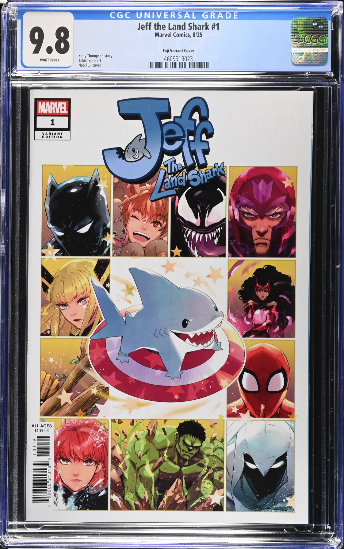 Jeff the Land Shark #1 Fuji 1:25 Retailer Incentive Variant CGC 9.8