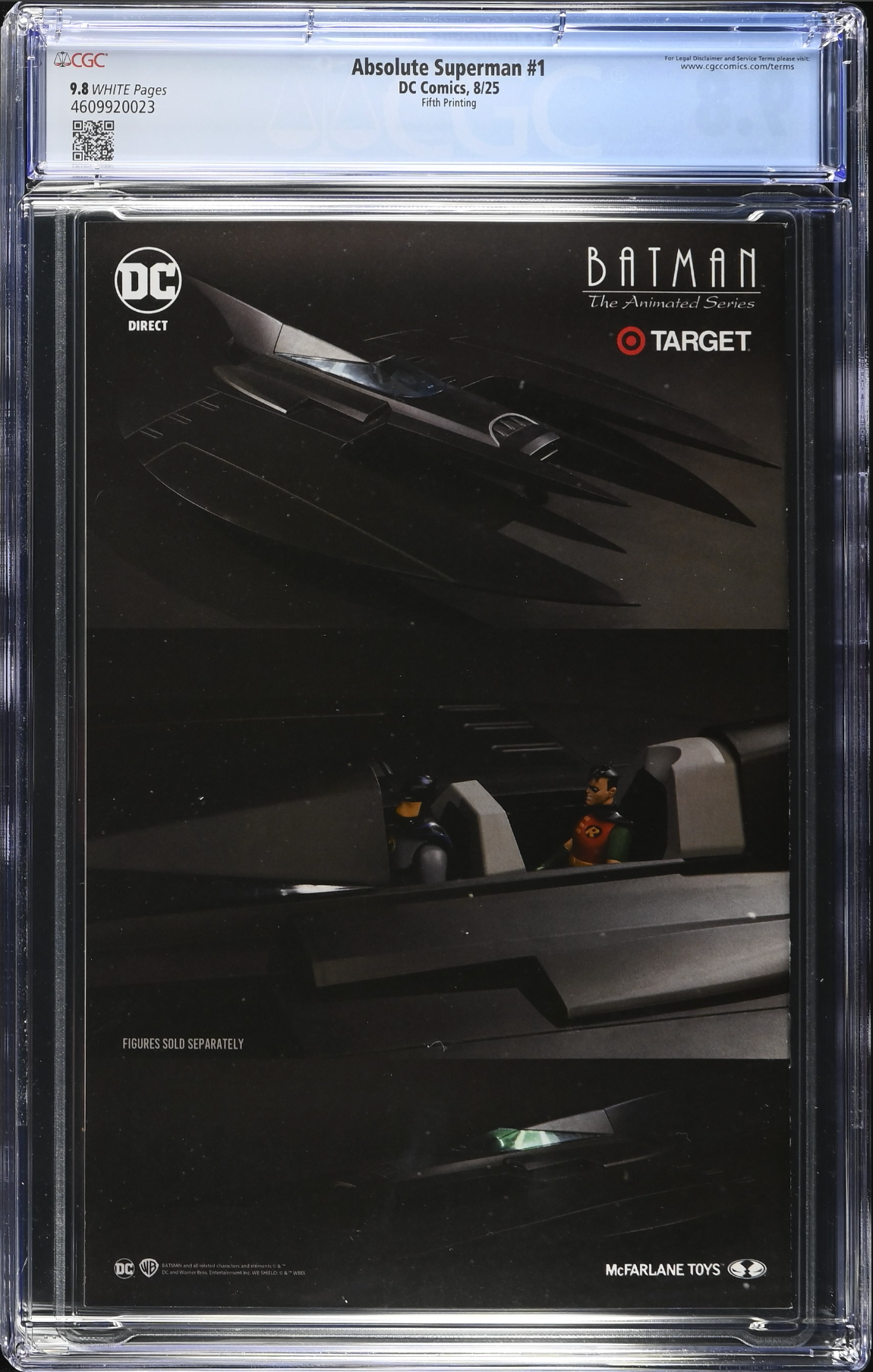 Absolute Superman #1 Fifth Printing CGC 9.8