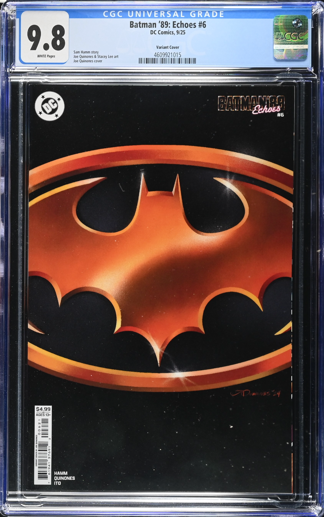 Batman '89: Echoes #6 Quinones Variant CGC 9.8