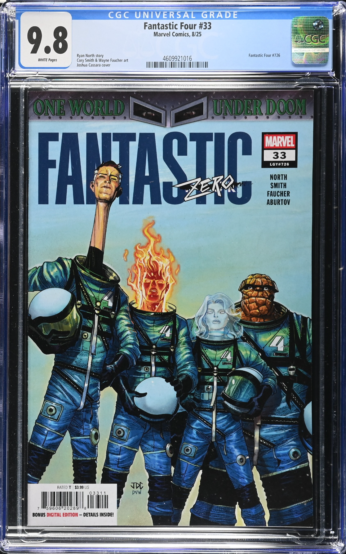 Fantastic Four #33 CGC 9.8