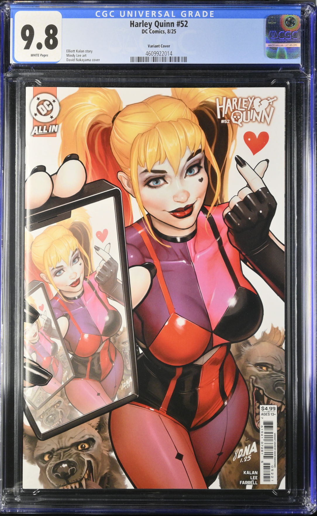 Harley Quinn #52 Nakayama Variant CGC 9.8