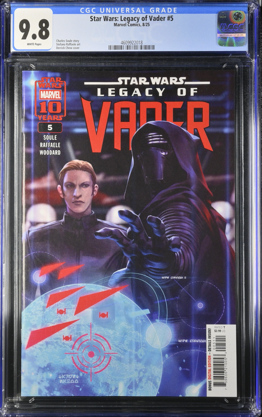 Star Wars: Legacy of Vader #5 CGC 9.8