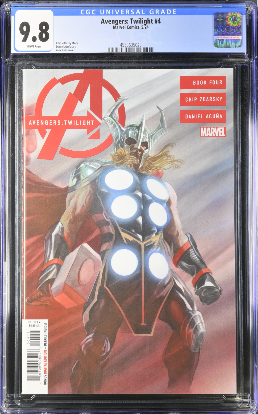 Avengers Twilight #4 CGC 9.8