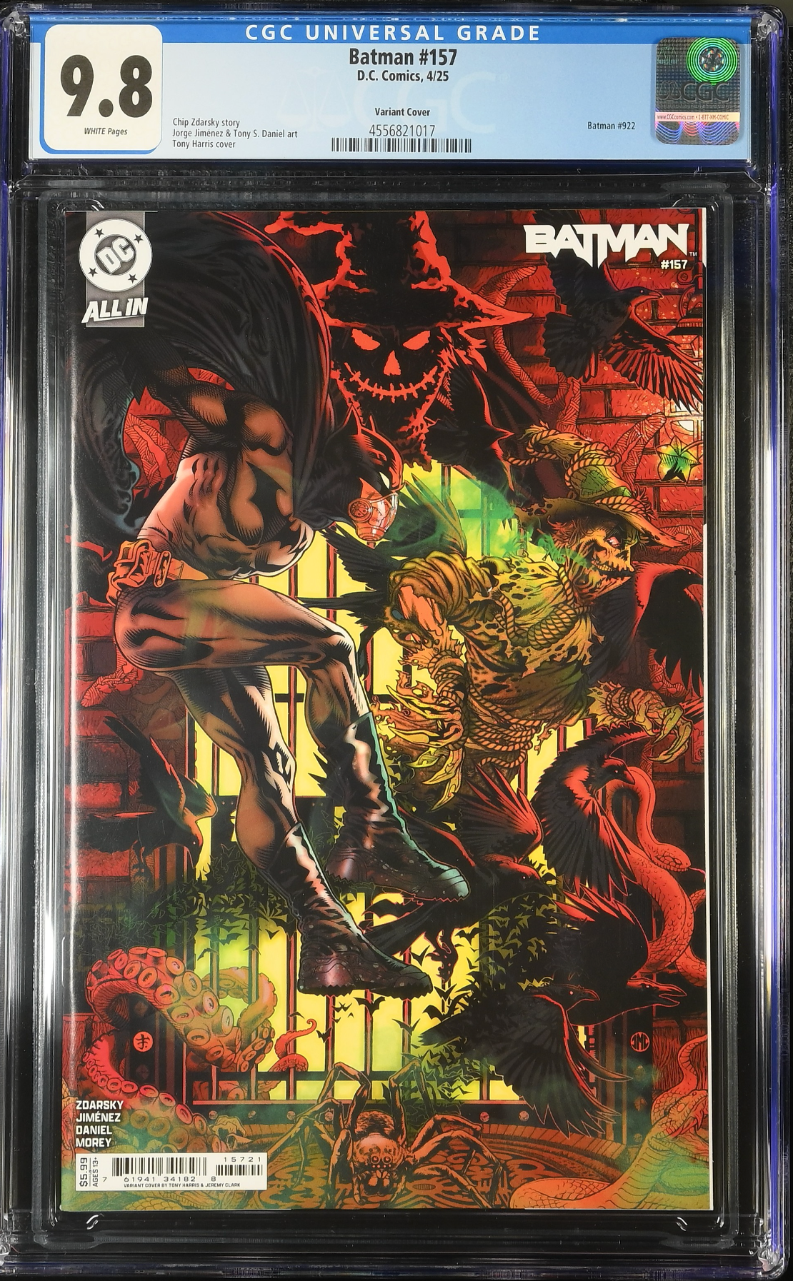 Batman #157 Harris Variant CGC 9.8