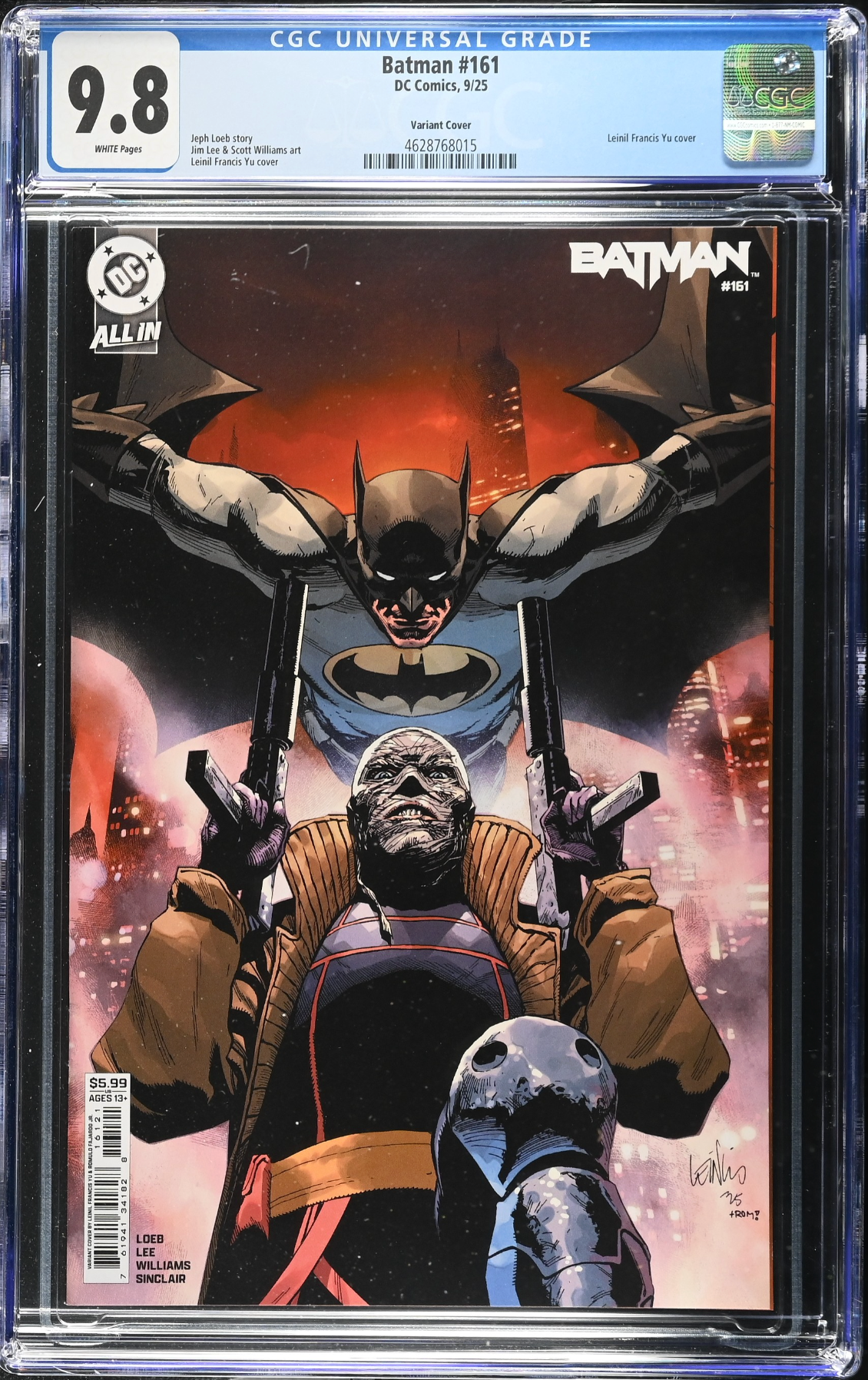 Batman #161 Yu Variant CGC 9.8