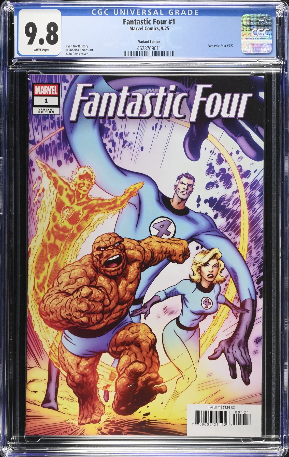 Fantastic Four #1 Davis Variant CGC 9.8