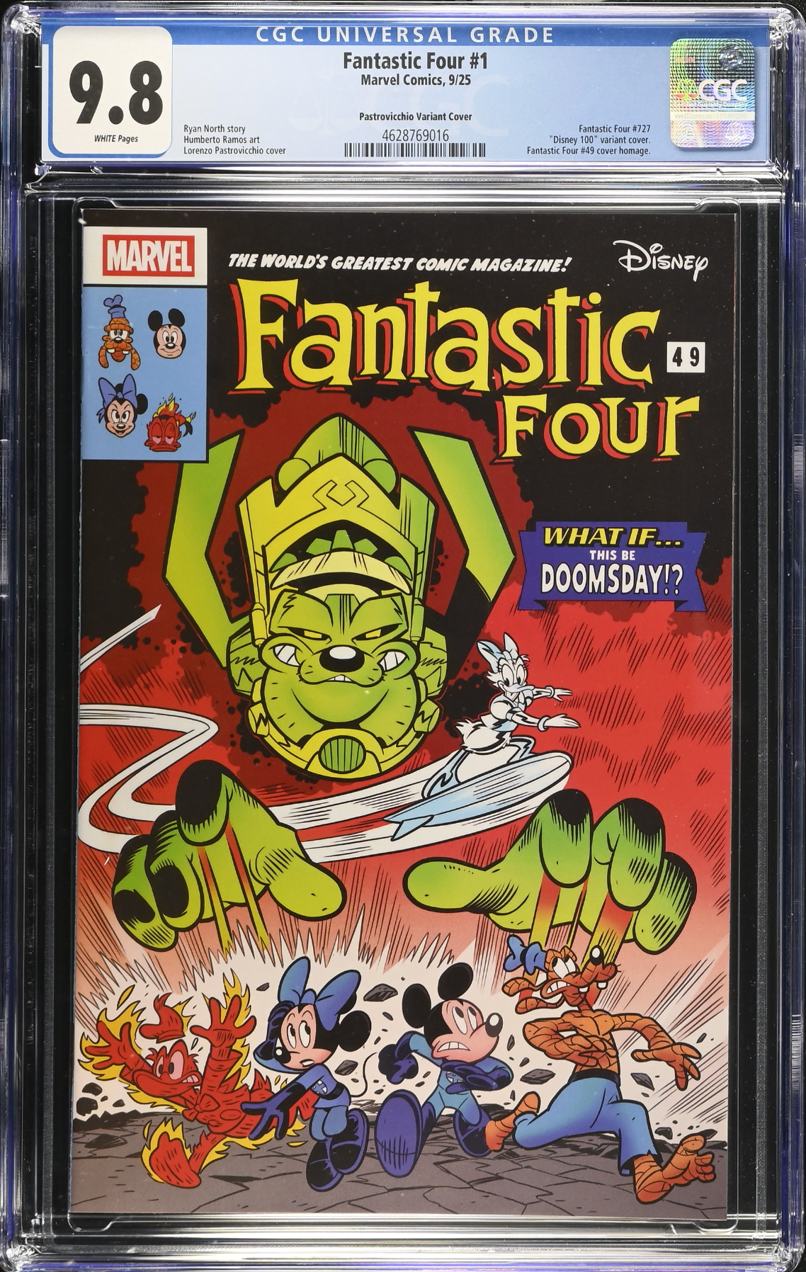 Fantastic Four #1 Disney Variant CGC 9.8